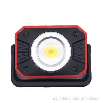 Luz de trabajo de LED de imán fuerte recargable portátil USB